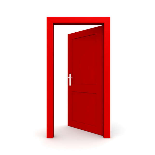 Danish bosses door open