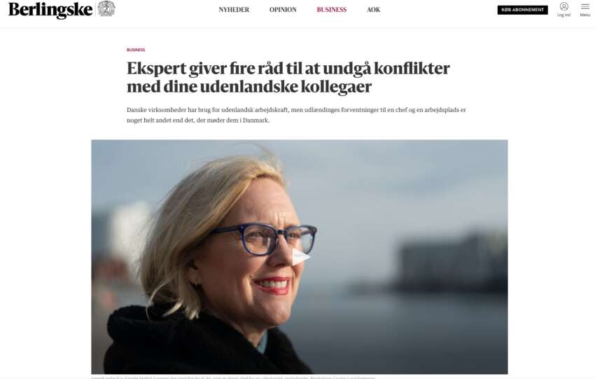 Expert Danish on working culture
